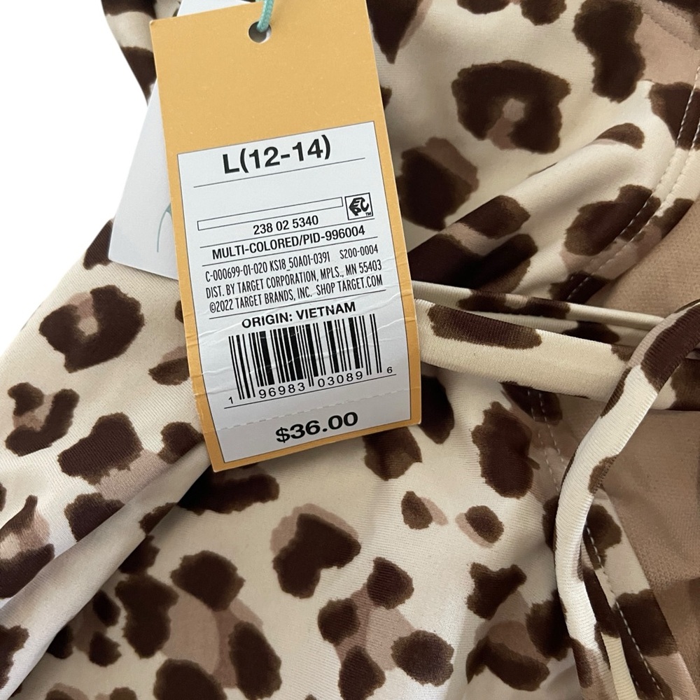 Kona sol one piece animal print swimsuit large boxFK - Picture 3 of 4